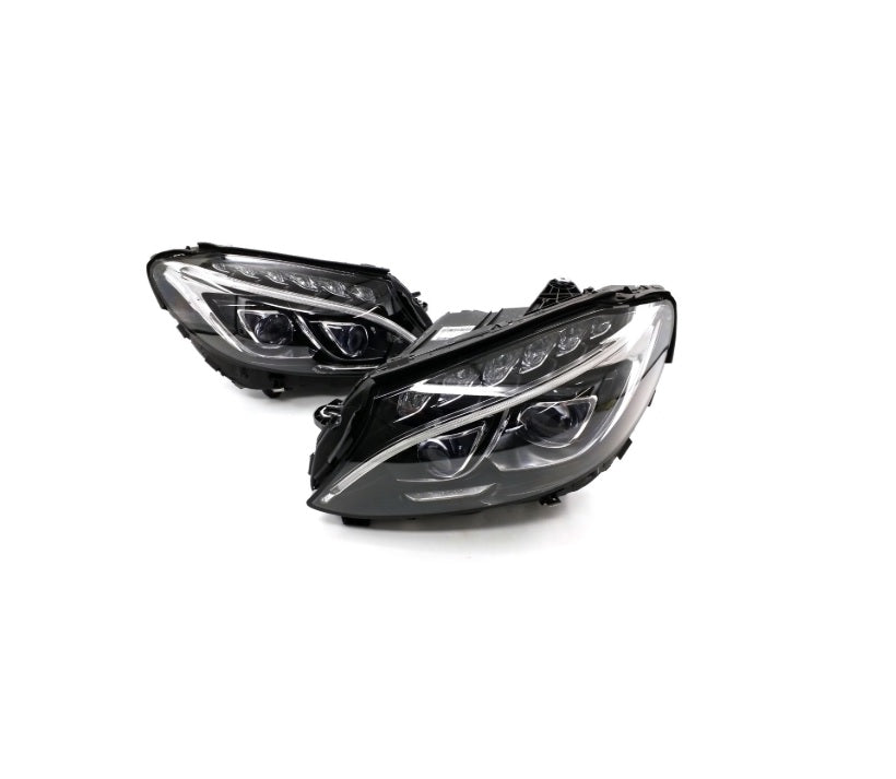 ÖN FAR SAĞ (FULL LED-ÇİFT MERCEK) W205 2014- - ORJİNAL