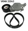 VANTİLATÖR GERGİ SETİ FOCUS / C MAX / C2 / C3 / C4 03=> 1.6 TDCI - SKF