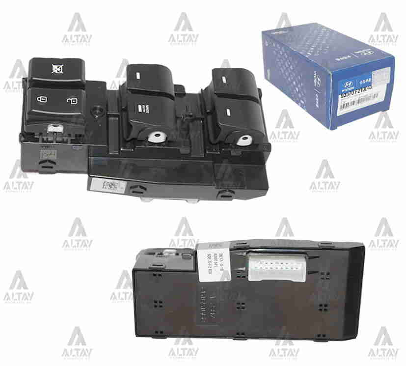 DÜĞME CAM AÇMA ELANTRA ÖN 16-18 SOL (ELİTE PLUS) - MOBIS