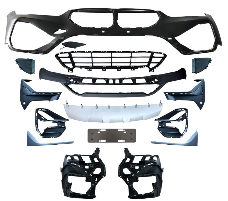 ÖN TAMPON SETİ (PANJURSUZ) X1 F48 2021- - İTHAL