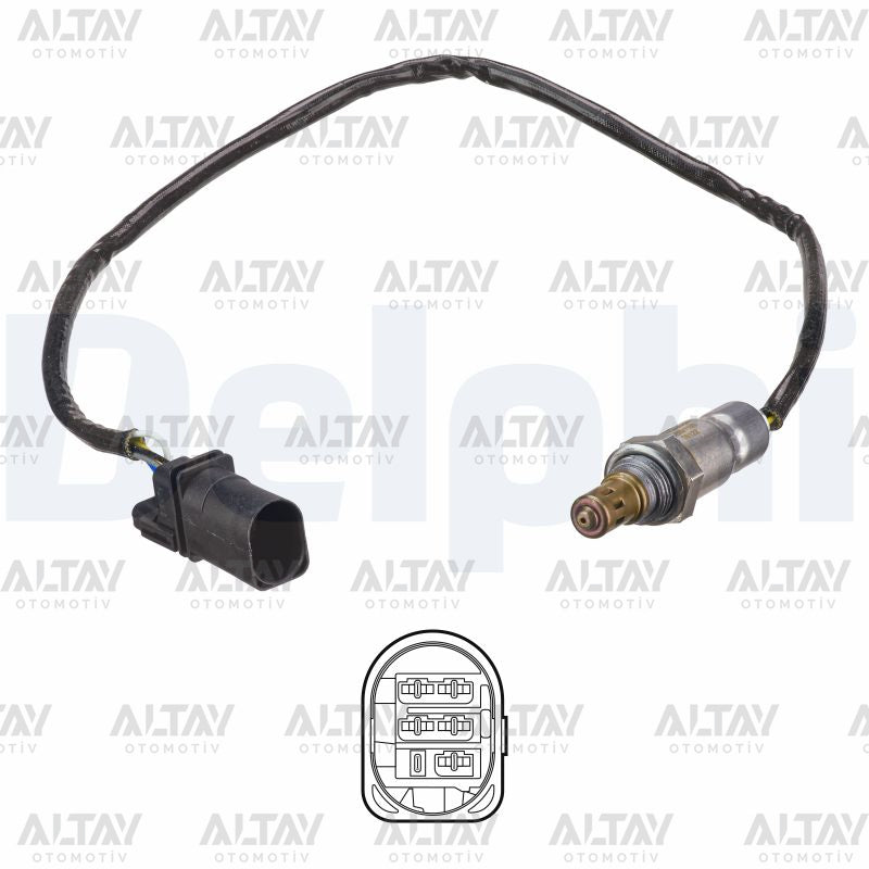 SENSOR OKSIJEN POLO / FABIA / IBIZA / A1 10=> CAYA-CAYB-CAYC 1.6 TDI ON - DELPHI