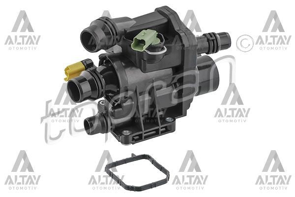 TERMOSTAT KOMPLE 208 / 2008 / 308 / 3008 / CROSSLAND 15=> EB2DTS 1.2 BENZİNLİ - TOPRAN