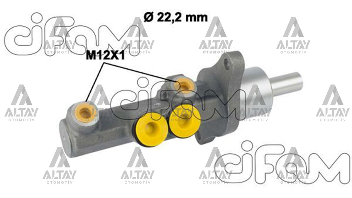 FREN ANA MERKEZ GOLF5 / GOLF6 / JETTA / CADDY / A3 / LEON 04-09 22,2 MM - CIFAM