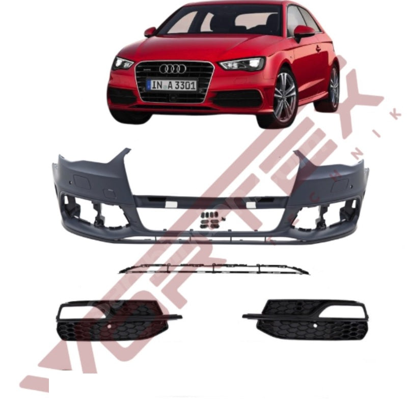 ÖN TAMPON  H/ BACK  S-LİNE ( SET ) A3 2013- | İTHAL