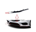 ÖN TAMPON ALT NİKELAJ ORTA ( AMG ) W212 2013- - İTHAL