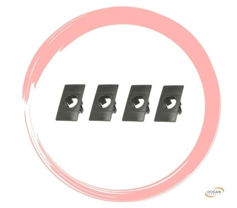 ARKA TAMPON SENSÖR BRAKETİ (4LÜ) SET PASSAT 2015- - VORTEX