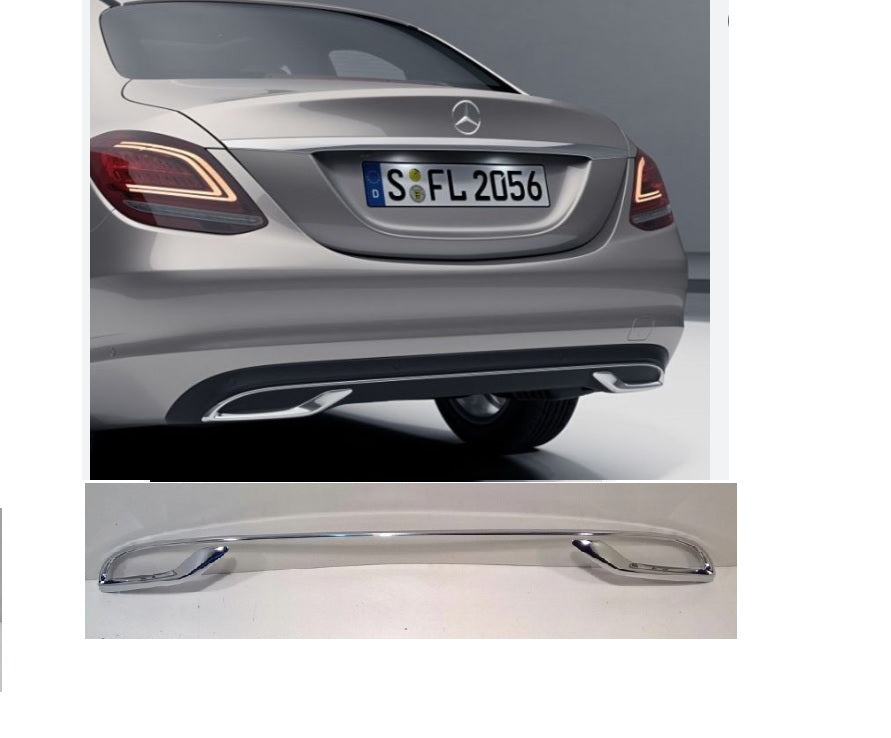 ARKA TAMPON SPOİLER ÇITASI KROM W205 2019- - İTHAL