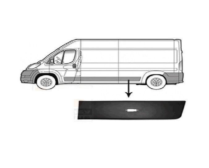 ARKA ÇAMURLUK SOL ÖN KUŞAĞI (DELİKLİ) DUCATO 2007- - İTHAL
