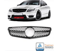 ÖN PANJUR C63 AMG PARLAK SİYAH W204 2007- - İTHAL
