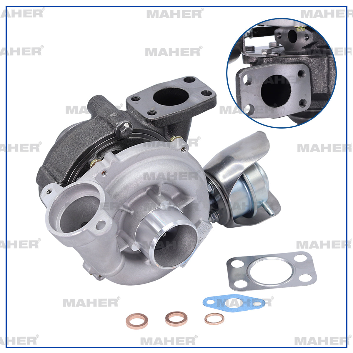 TURBO FOCUS / C-MAX / 307 / 308 / 3008 / 5008 / C4 / C5 04=> 1.6 HDI-1.6 TDCİ DV6 110 HP - MAHER
