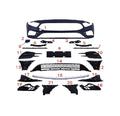ÖN TAMPON SET AMG W177 2020- - İTHAL
