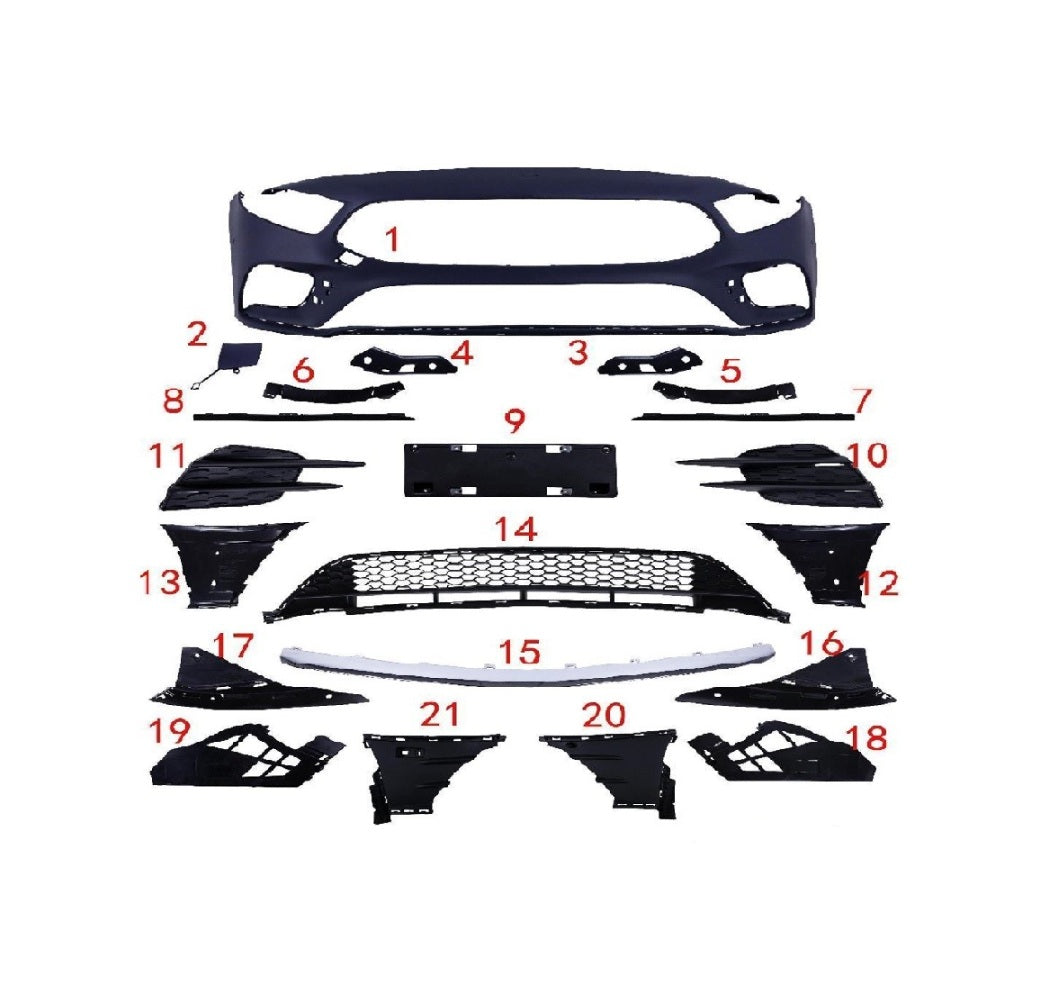 ÖN TAMPON SET AMG W177 2020- - İTHAL