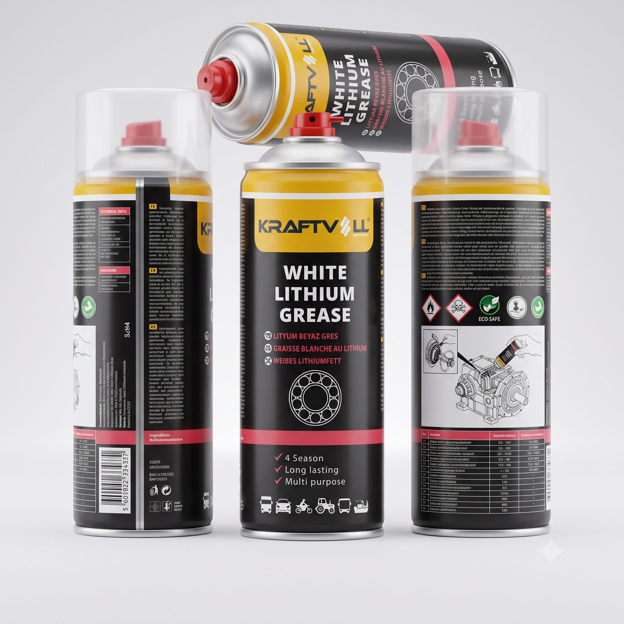LITYUM BEYAZ SIVI GRES 400ML