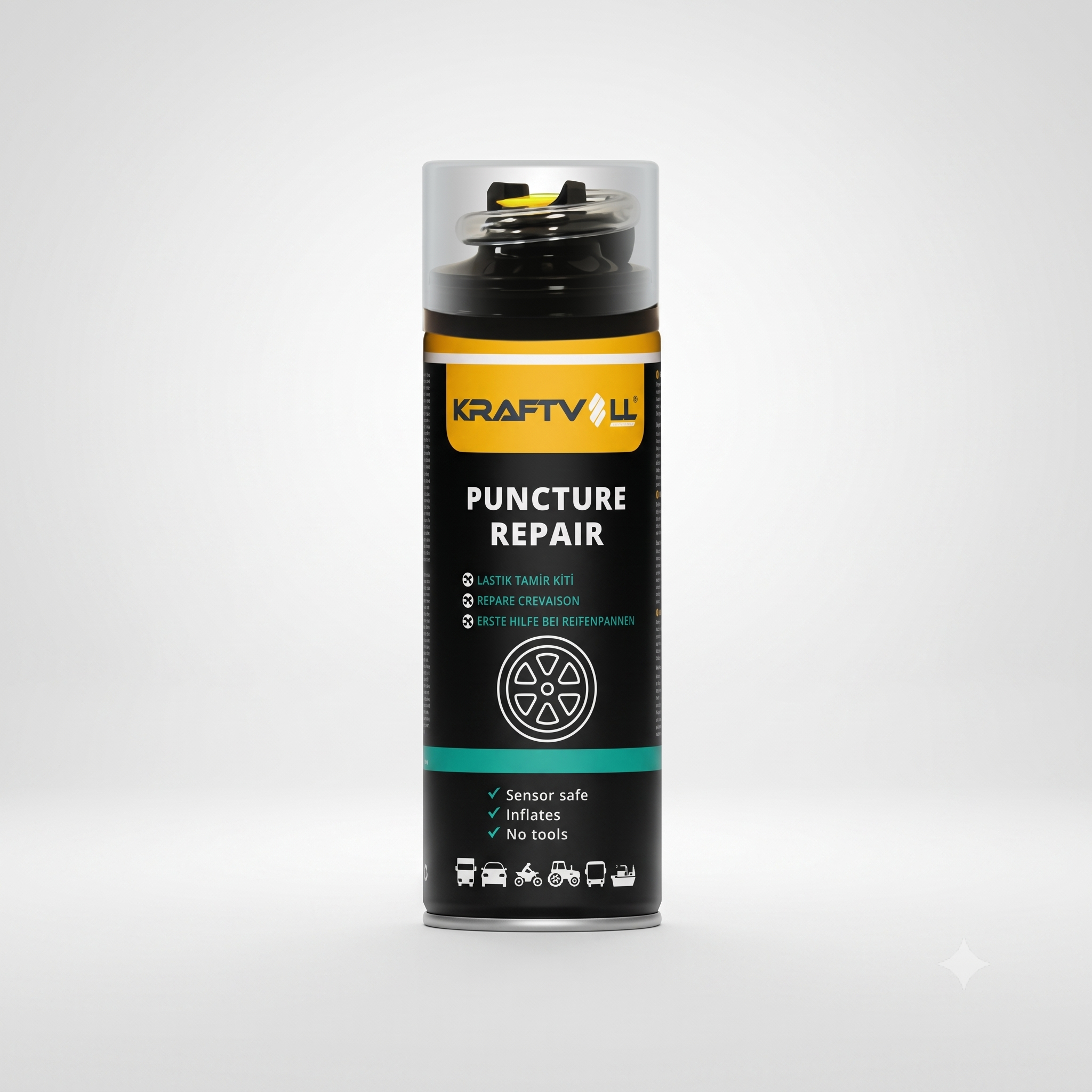 LASTIK TAMIR KITI 400ML