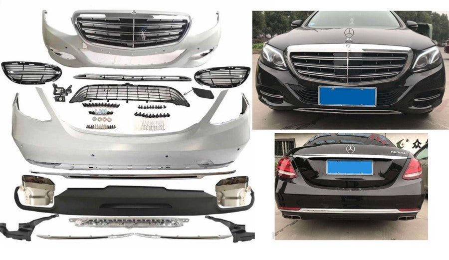ÖN-ARKA MAYBACH BODYKİT (ESKİ TİP) W213 2016- - İTHAL
