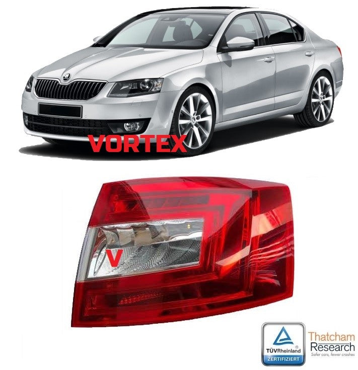 ARKA STOP LAMBASI SOL ( LEDLİ ) OCTAVİA 2013- - İTHAL