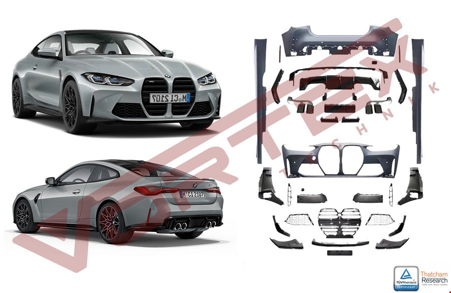 G82 BODY KIT (ÖN-ARKA-MARŞBİYEL) G22 2021- - İTHAL