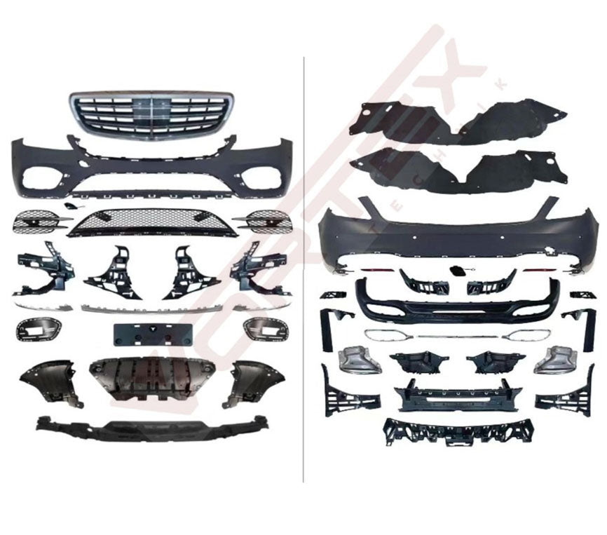 S400 AMG BODY KİT (ÖN-ARKA DOLU) W222 2018- - İTHAL