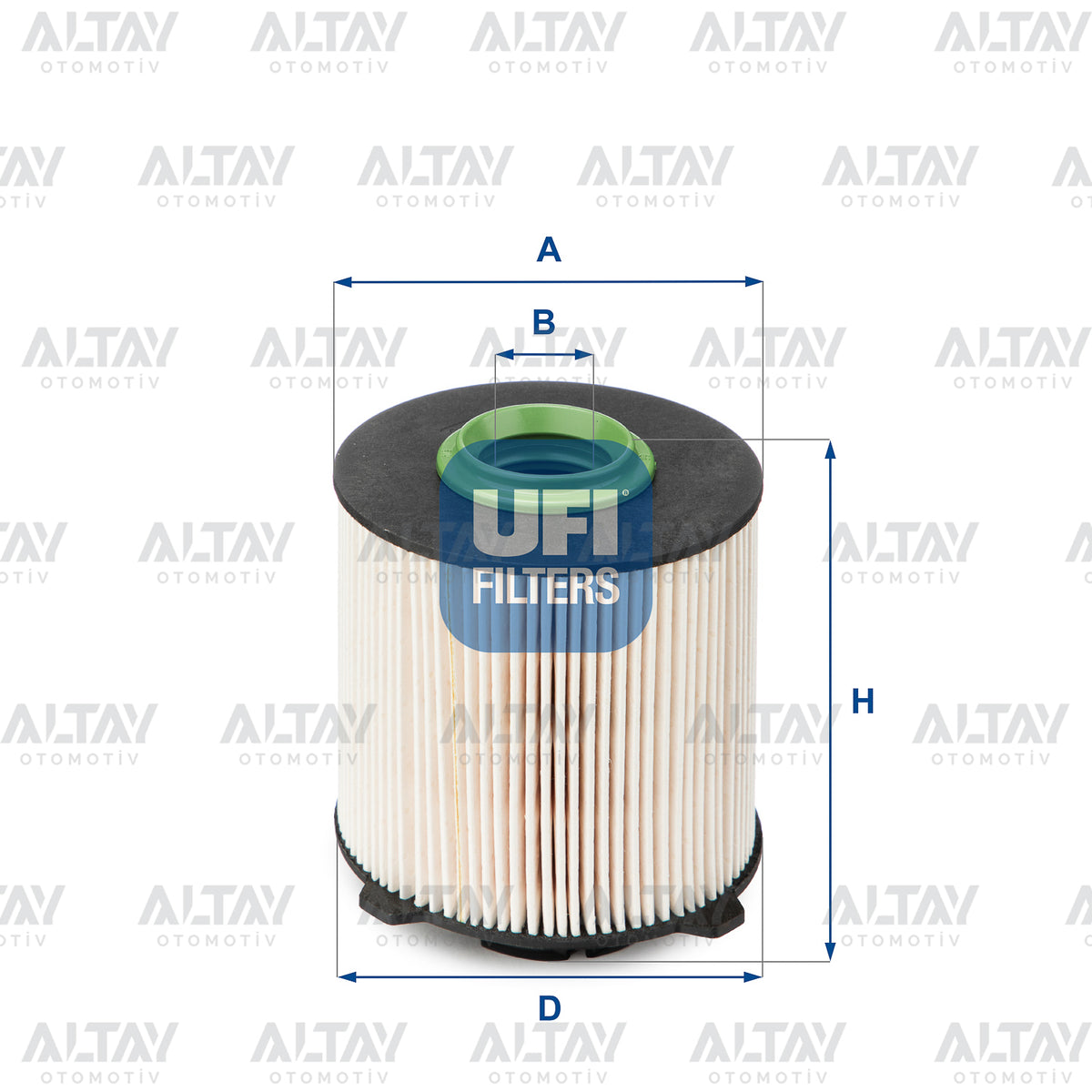 YAKIT FİLTRESİ (MAZOT) CRUZE 09=> 1.7 DI-2.0 CDI / ASTRA J 09=> 1.3-1.7 CDTI / ZAFIRA C 11=> 2.0 CDT - UFI