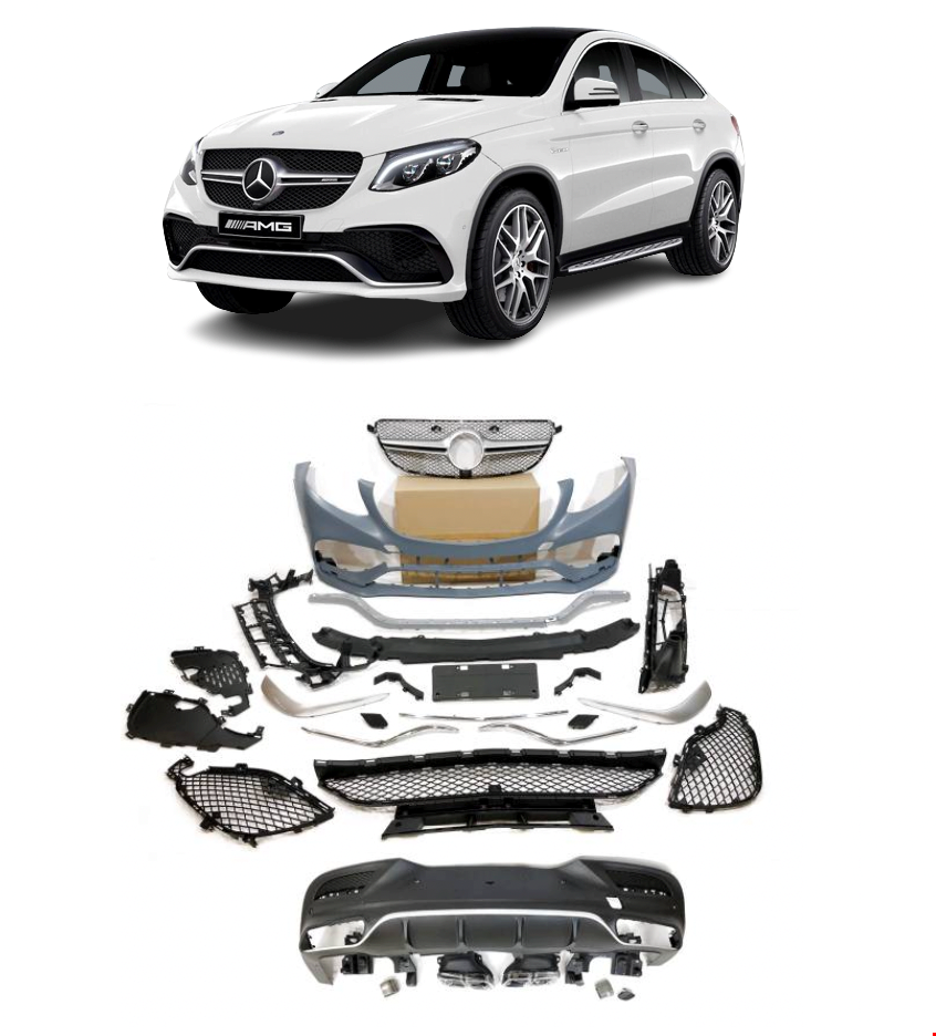 GLE63 AMG BODY KIT (COUPE) C292 2016- - İTHAL