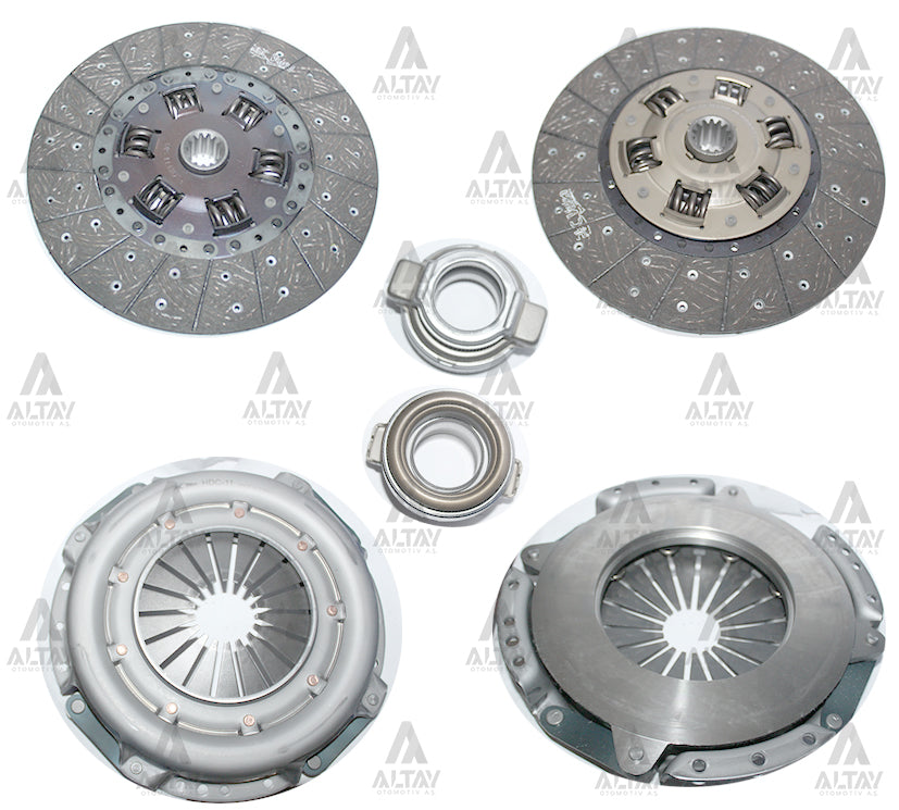 DEBRİYAJ SETİ CANTER 304 / 444 / 449 / 515 / 519 / 635 / 639 / 839 / HD35 RULMANLI - PHCVALEO