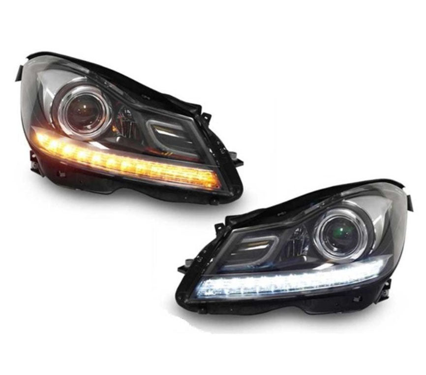 ÖN FAR SET ( HOLOJENİ-XENONA ÇEVİRME ) W204 2011- - İTHAL