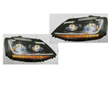 ÖN FAR SETİ (DOUBLE ÇİFT U LEDLİ) JETTA 2011- - İTHAL