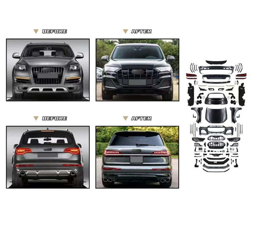 Q7 2007-2015 İÇİN Q7 2020- DÖNÜŞÜM SETİ KOMPLE - İTHAL