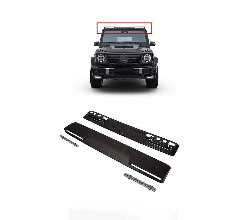 ÖN TAVAN SPOYLERİ (LEDLER İLE) BRABUS W463 2008- - İTHAL