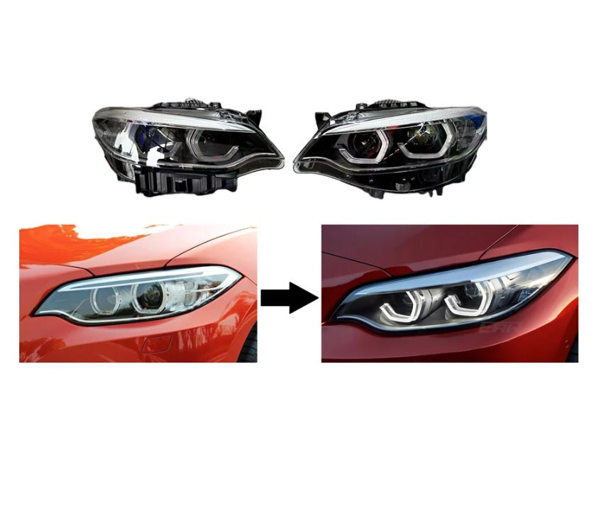 F22 2013- XENON İÇİN 2016- FULL LED FAR SETİ (ORJ) - ORJİNAL