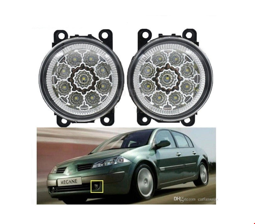 SİS FARI SET (LEDLİ) MEGANE 2 2003- - İTHAL