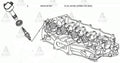 ATEŞLEME BUJİSİ İRİDYUM CIVIC 06-12 1.6 1.8 FD6 / CRV 07-12 2.0 (IZFR6K-11S) - NGK