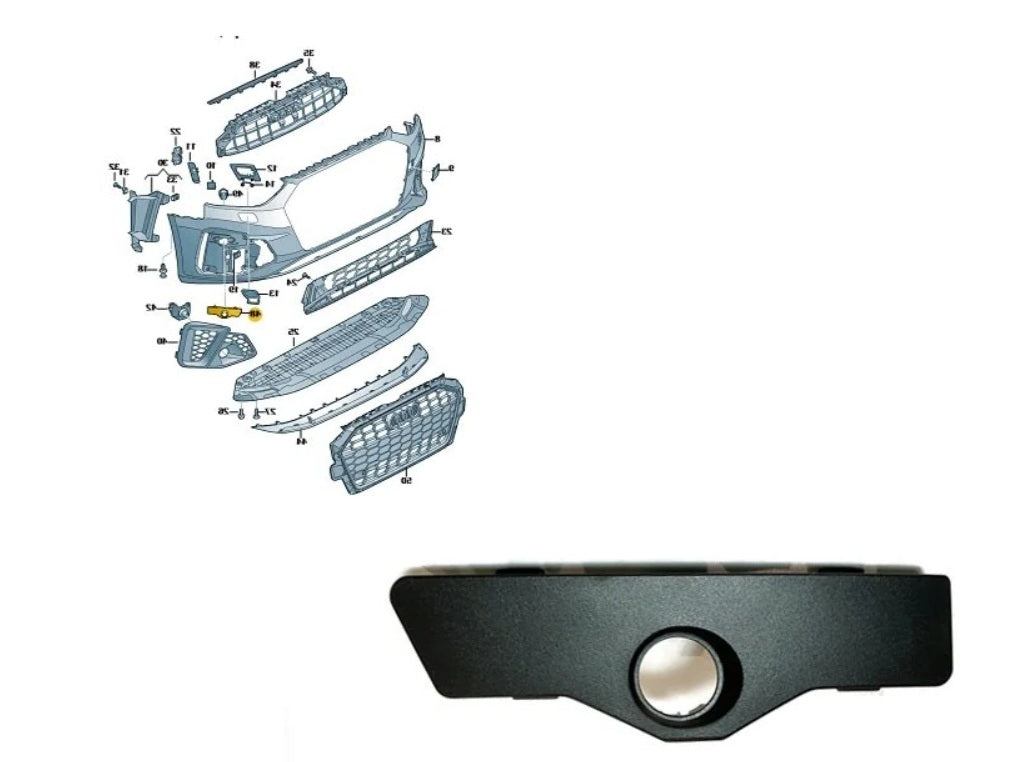 ÖN TAMP.PANJUR BRAKET YUVASI  SOL S-LİNE A4 2020- | İTHAL