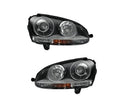 ÖN FAR (SİYAH MERCEKLİ SET) GOLF/JETTA GTI 2006- - İTHAL