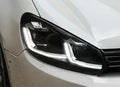 ÖN FAR SET ( J DİZAYN LED ) GOLF 6 2008- - İTHAL