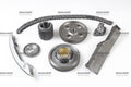 EKSANTRİK ZİNCİR SETİ CANTER FE-511 / 711 / PAJERO (8 PARÇA) - MAHER