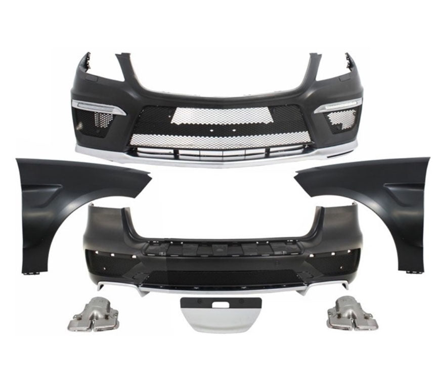 ML63 AMG BODY KIT (TAMPON+ÇAMURLUK) W166 2012- - İTHAL