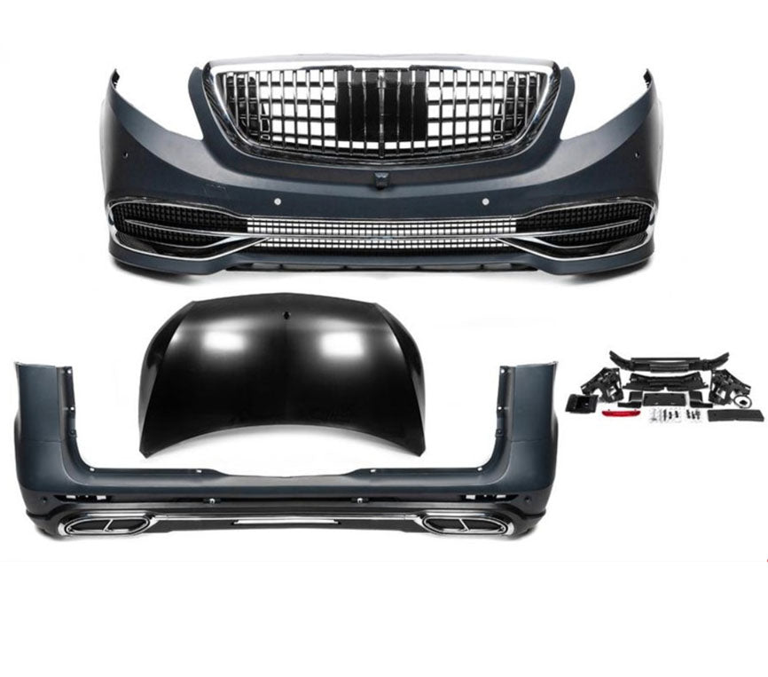 MAYBACH BODYKİT (PANJUR+KAPUT) VİTO W447 2014- - İTHAL