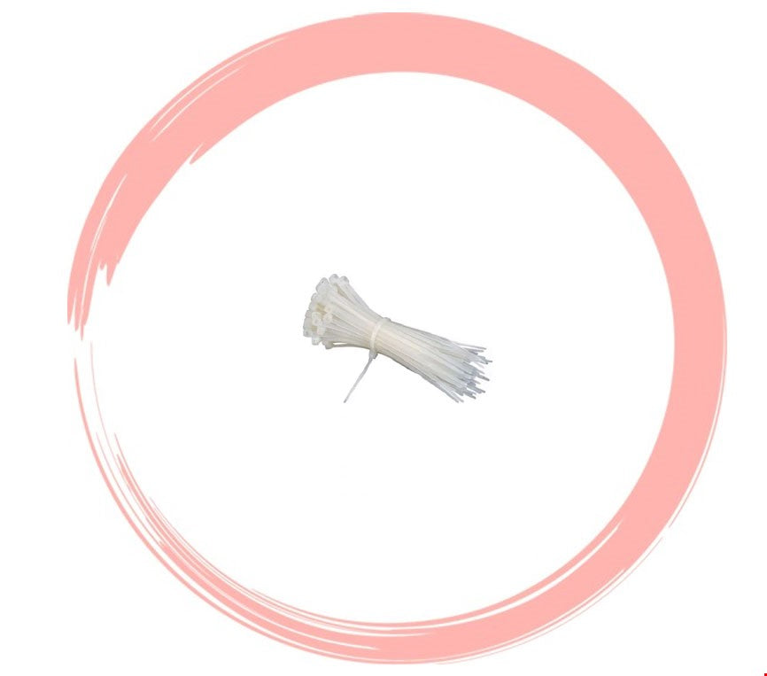 KABLO BAĞI BEYAZ 3,6mm x 300mm (100LÜ PAKET) | VORTEX