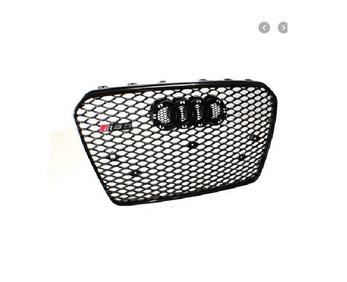 ÖN PANJUR RS5 ( PİANO BLACK ) A5 2012- | İTHAL