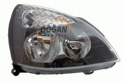ÖN FAR SİYAH (TYC) SAĞ CLİO 2 2001- - İTHAL