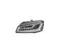ÖN FAR SOL (MATRIX-LED) A8 2014- | ORJİNAL