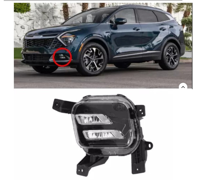 ÖN SİS FARI SOL SPORTAGE 2022- - İTHAL