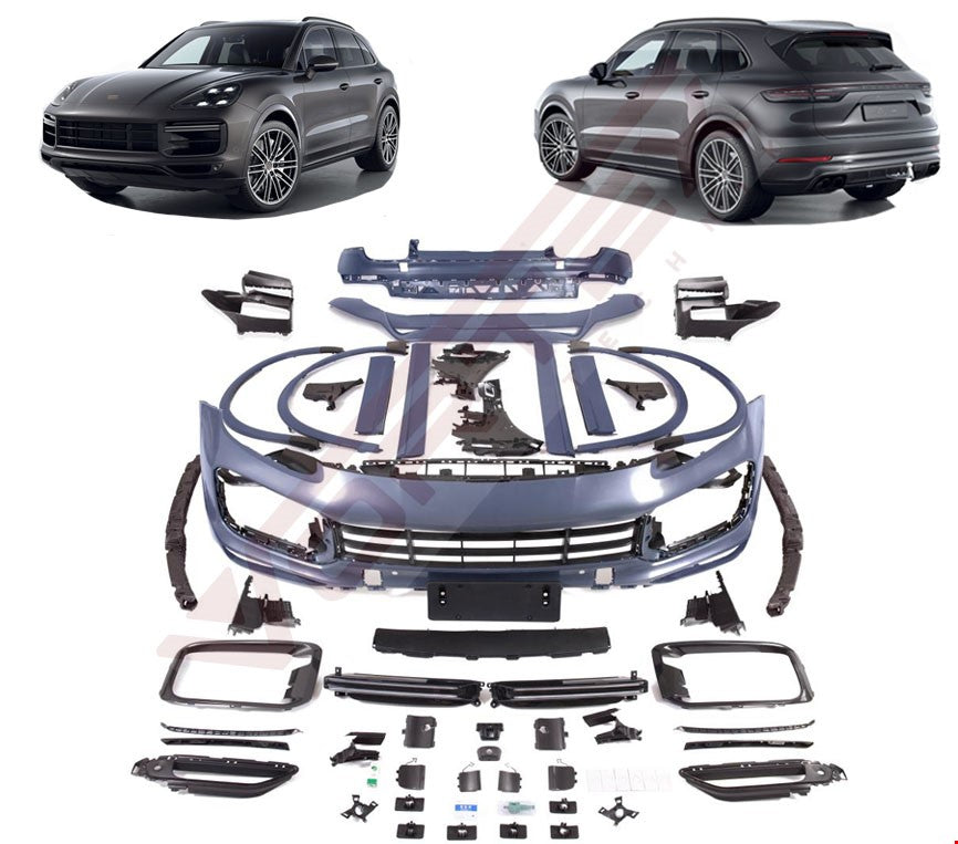 CAYENNE 2018-2022 İÇİN TURBO BODY KIT - İTHAL