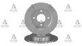 FREN DISKI FIESTA V-VI 05-17 / FOCUS SW 98-04 / SCORPIO I-II 85-98 / SIERRA 82-93 ARKA DUZ 253*10* 64 4 BIJON - AYD