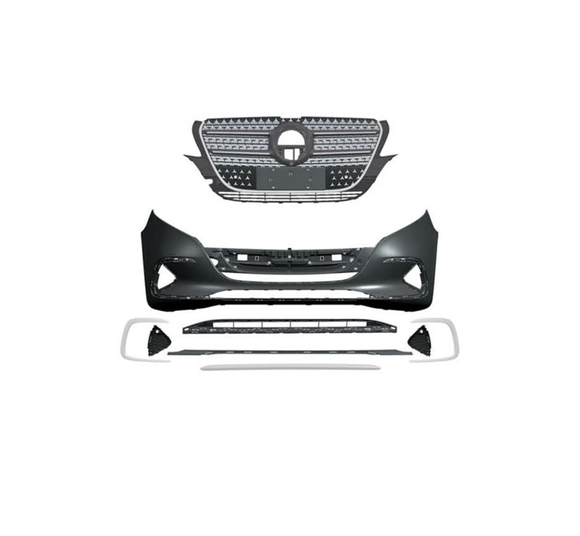 ÖN TAMPON SET (PANJURLU) W447 FACELIFT 2024- - İTHAL