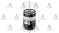 YAG FILTRESI GOLF4 / BORA / A3 / JETTA / PASSAT / LEON / CLASSIC 98-04 1.6 AKL-AEH-BSE-ADR-AEB-AFT - UFI