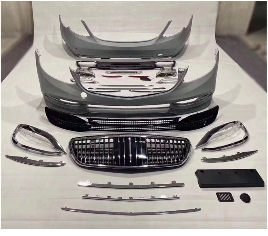 ÖN-ARKA MAYBACH TAMPON SETİ W213 2016- - İTHAL